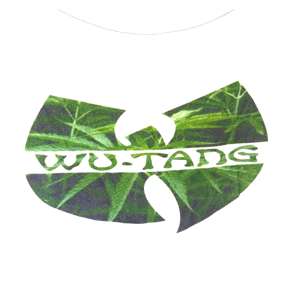 Pot leaf Wu-tang crop tee